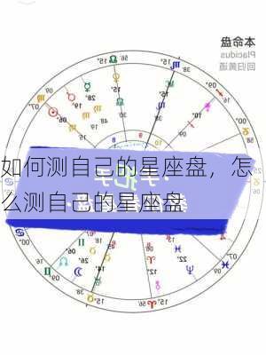 如何测自己的星座盘，怎么测自己的星座盘