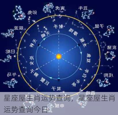 星座屋生肖运势查询，星座屋生肖运势查询今日