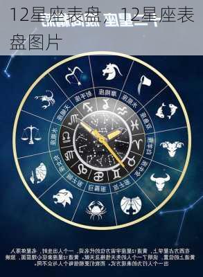 12星座表盘，12星座表盘图片