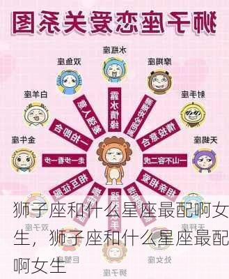 狮子座和什么星座最配啊女生，狮子座和什么星座最配啊女生