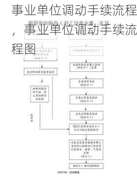 事业单位调动手续流程，事业单位调动手续流程图