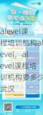 alevel课程培训机构alevel，alevel课程培训机构要多少钱武汉