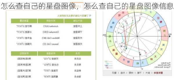 怎么查自己的星盘图像，怎么查自己的星盘图像信息