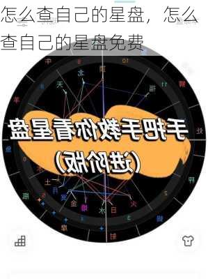 怎么查自己的星盘，怎么查自己的星盘免费