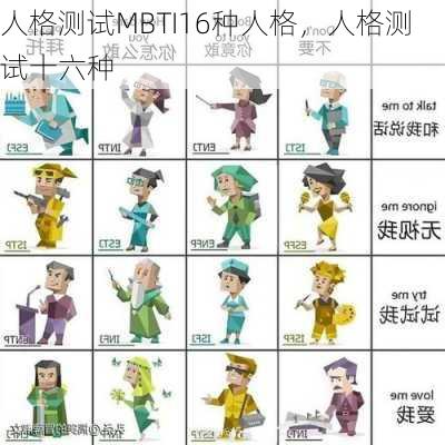 人格测试MBTI16种人格，人格测试十六种