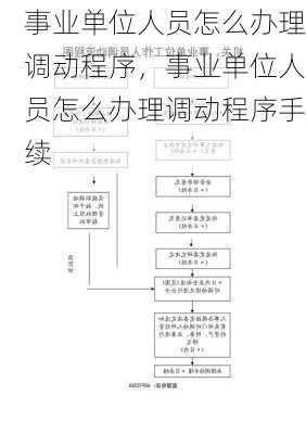 事业单位人员怎么办理调动程序，事业单位人员怎么办理调动程序手续