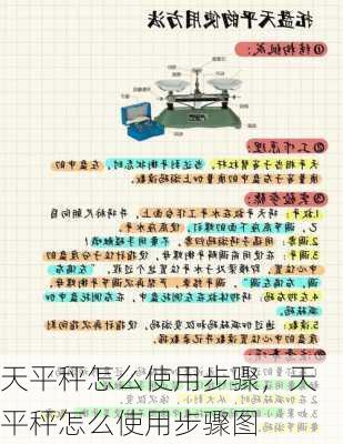 天平秤怎么使用步骤，天平秤怎么使用步骤图