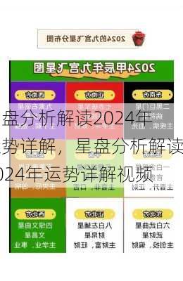 星盘分析解读2024年运势详解，星盘分析解读2024年运势详解视频