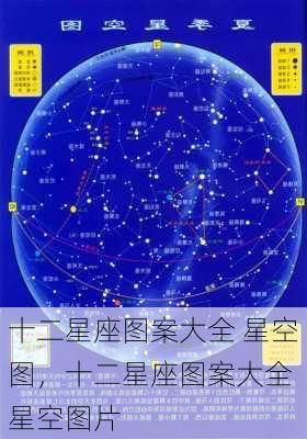 十二星座图案大全 星空图，十二星座图案大全 星空图片