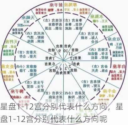 星盘1-12宫分别代表什么方向，星盘1-12宫分别代表什么方向呢