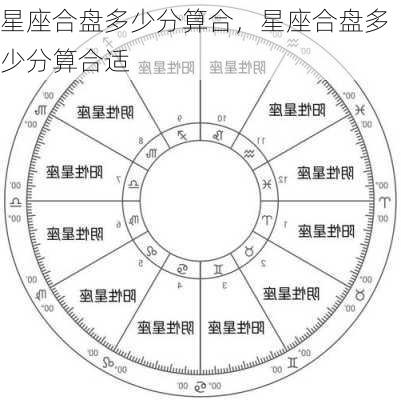 星座合盘多少分算合，星座合盘多少分算合适