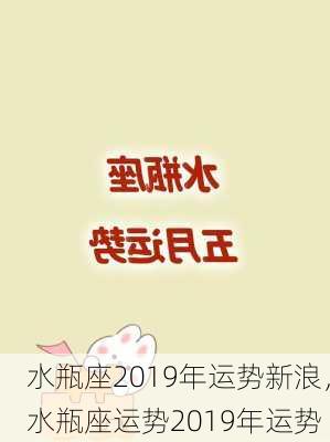 水瓶座2019年运势新浪，水瓶座运势2019年运势