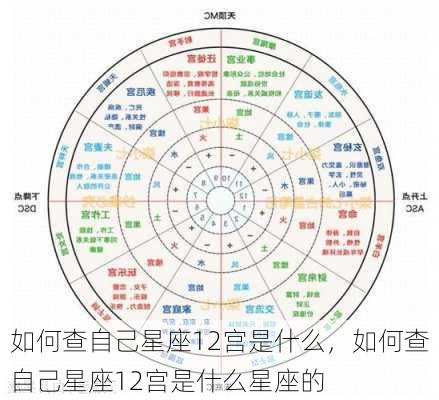 如何查自己星座12宫是什么，如何查自己星座12宫是什么星座的