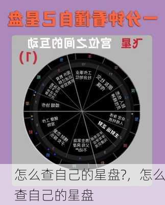 怎么查自己的星盘?，怎么查自己的星盘