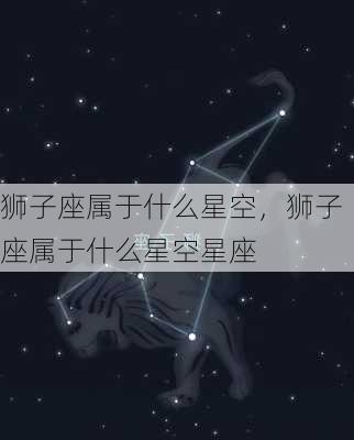 狮子座属于什么星空，狮子座属于什么星空星座