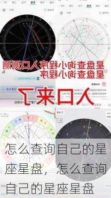 怎么查询自己的星座星盘，怎么查询自己的星座星盘