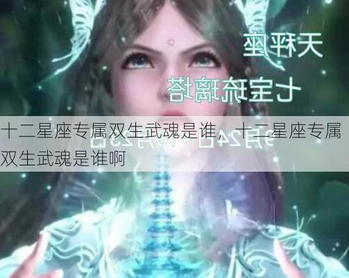 十二星座专属双生武魂是谁，十二星座专属双生武魂是谁啊